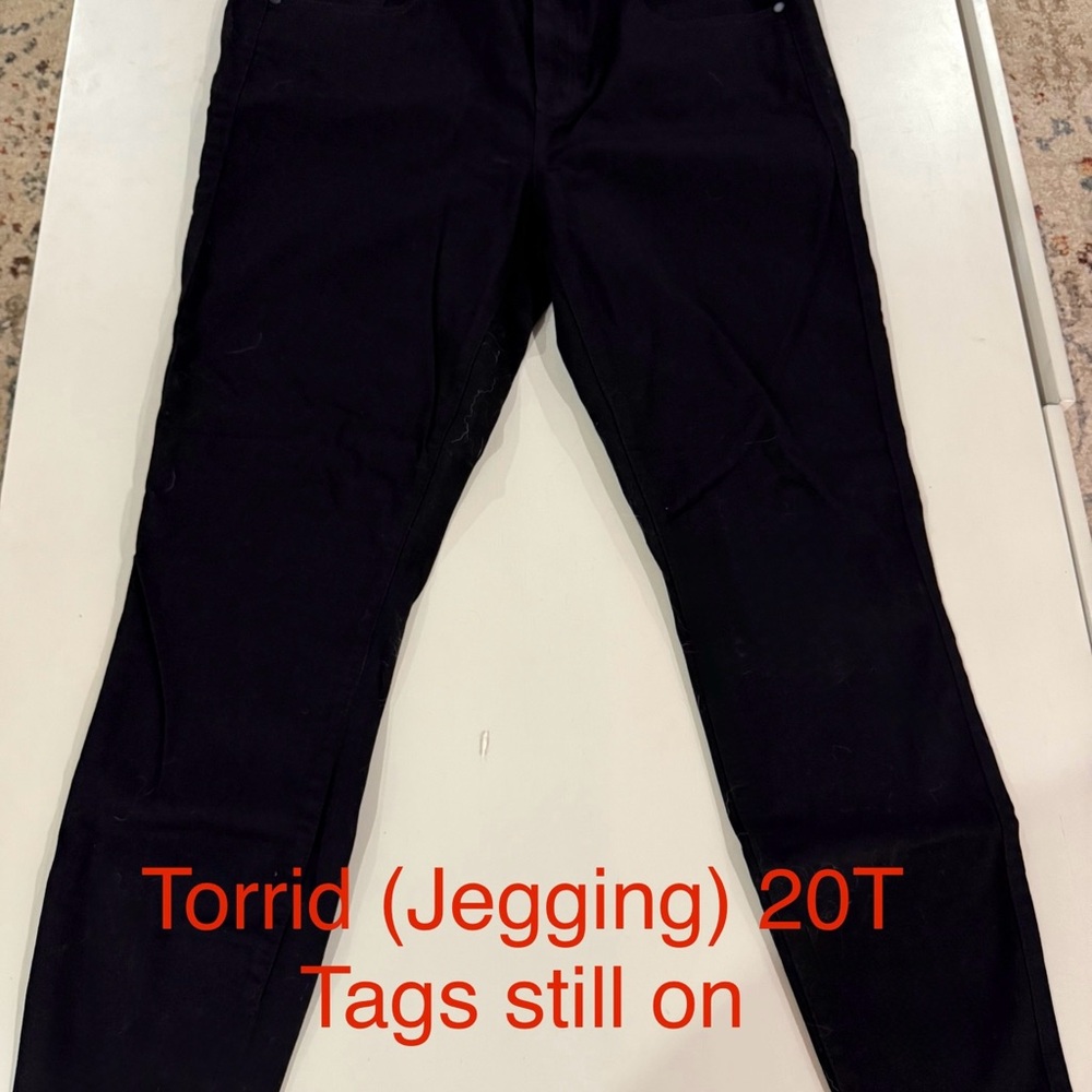 Torrid Black Jeggings
